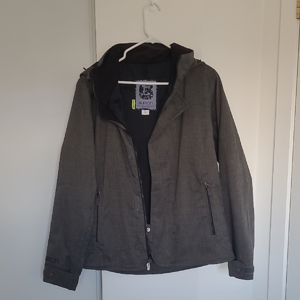 Burton Gray Hooded Jacket